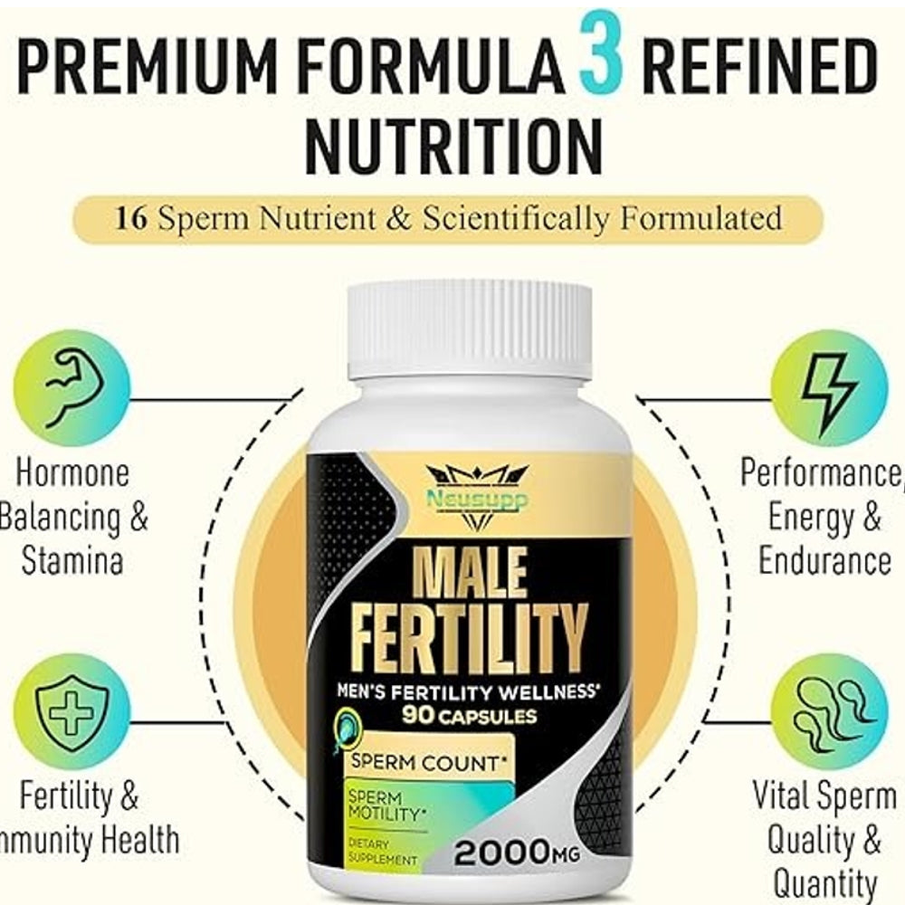 Neusupp Male Fertility Booster 90 Capsules