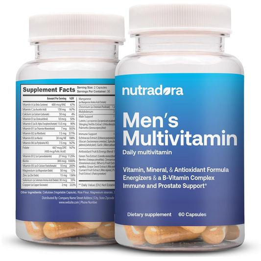 Nutradora Men's Multivitamin Supplement