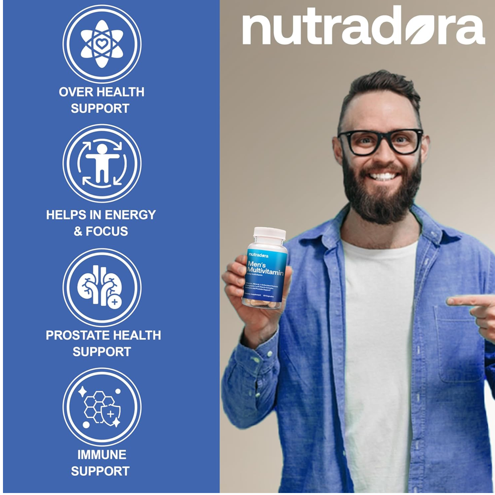 Nutradora Men's Multivitamin Supplement