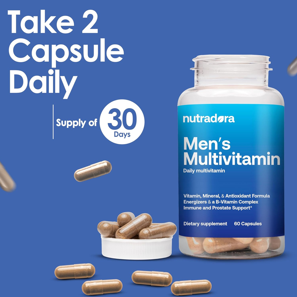 Nutradora Men's Multivitamin Supplement