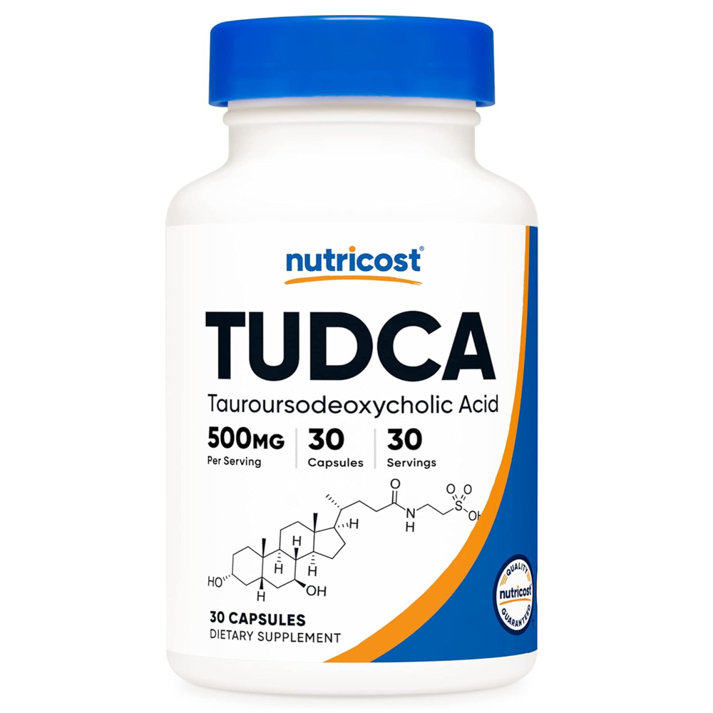 Nutricost Tudca 500mg Capsules (Tauroursodeoxycholic Acid)