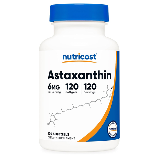 Nutricost Astaxanthin 6 Mg Supplement