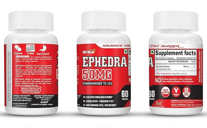 Nutrija Ephedra Extract 50mg