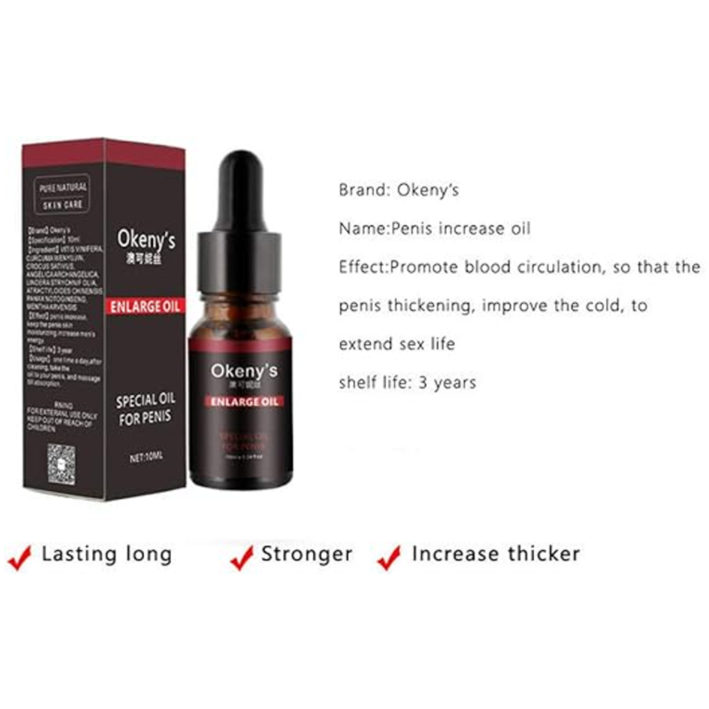 Okeny's Enlarge Oil – Special Oil for Men