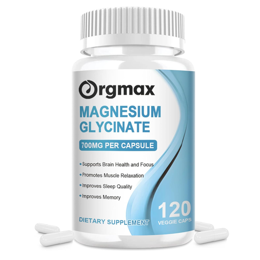 Orgmax Magnesium Glycinate 700mg Capsules