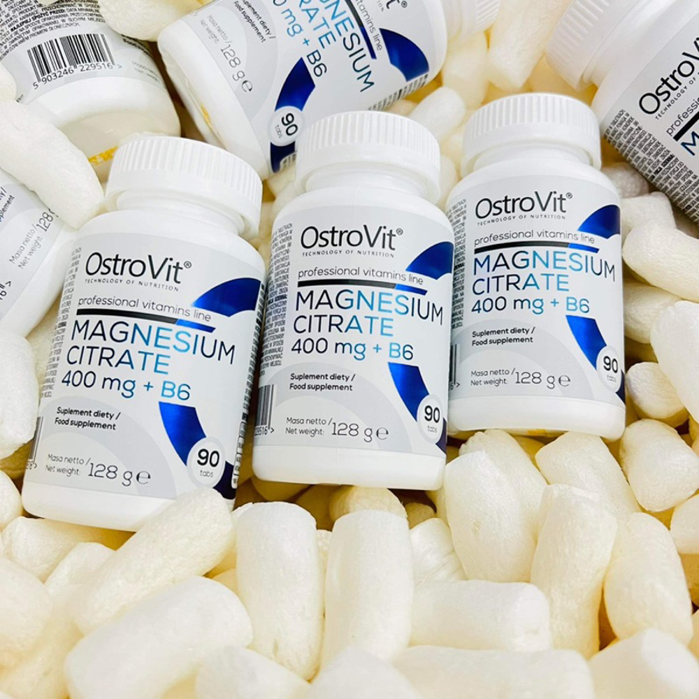 Ostrovit Magnesium Citrate 400 Mg + B6 Capsules