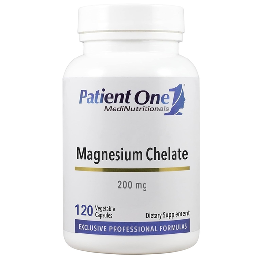 Patient One Magnesium Chelate 200mg Capsules