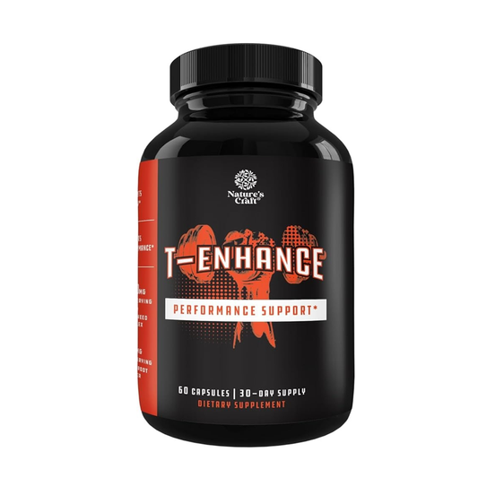 Nature's Craft T-Enhance – Performance Support 60 Capsules