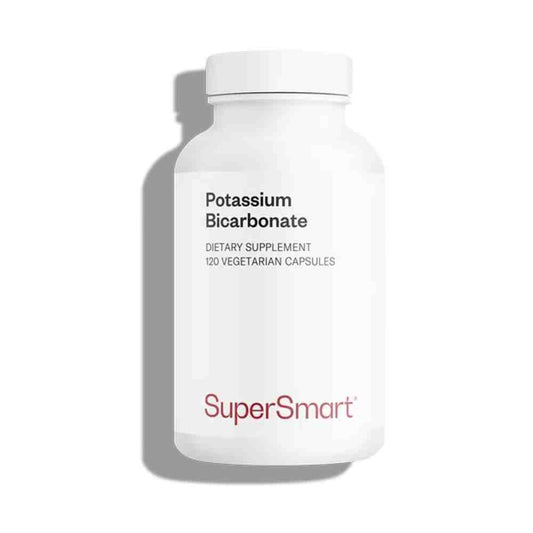 SuperSmart Potassium Bicarbonate – 120 Veg Capsules