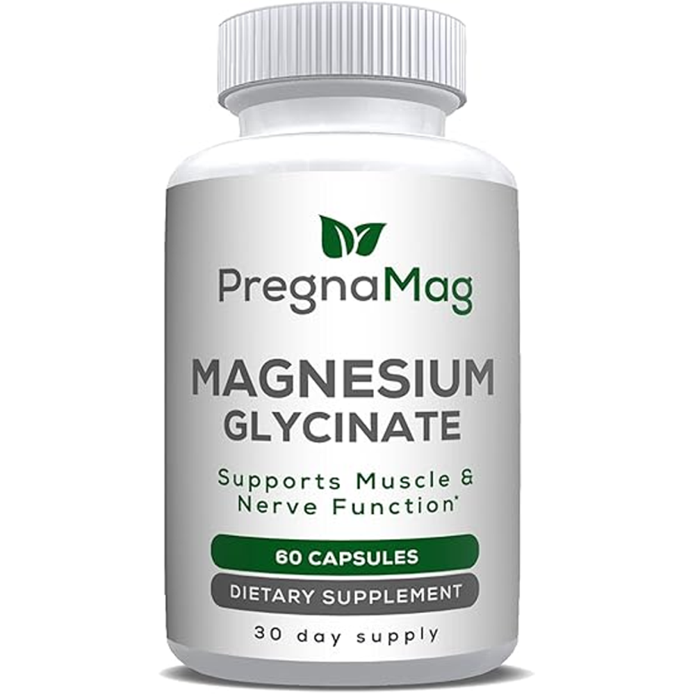 PregnaMag Magnesium Glycinate –(60 Capsules)