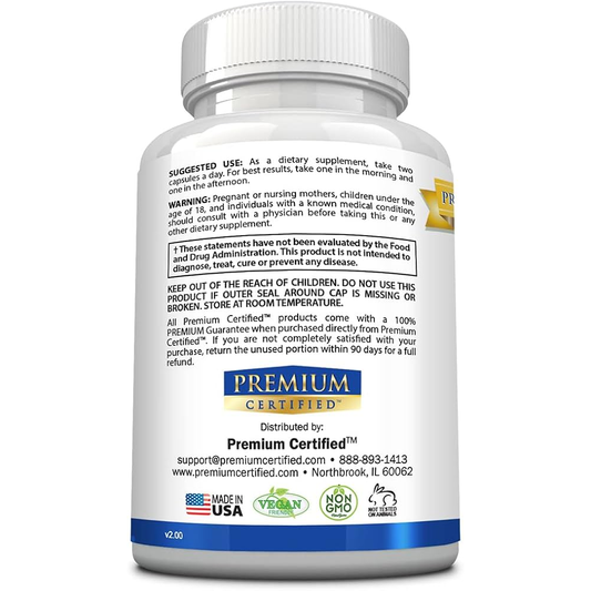 Premium Certified Blood Booster Capsules | Blood Pressure & Cholesterol | Natural Formula for Healthy Blood Pressure |