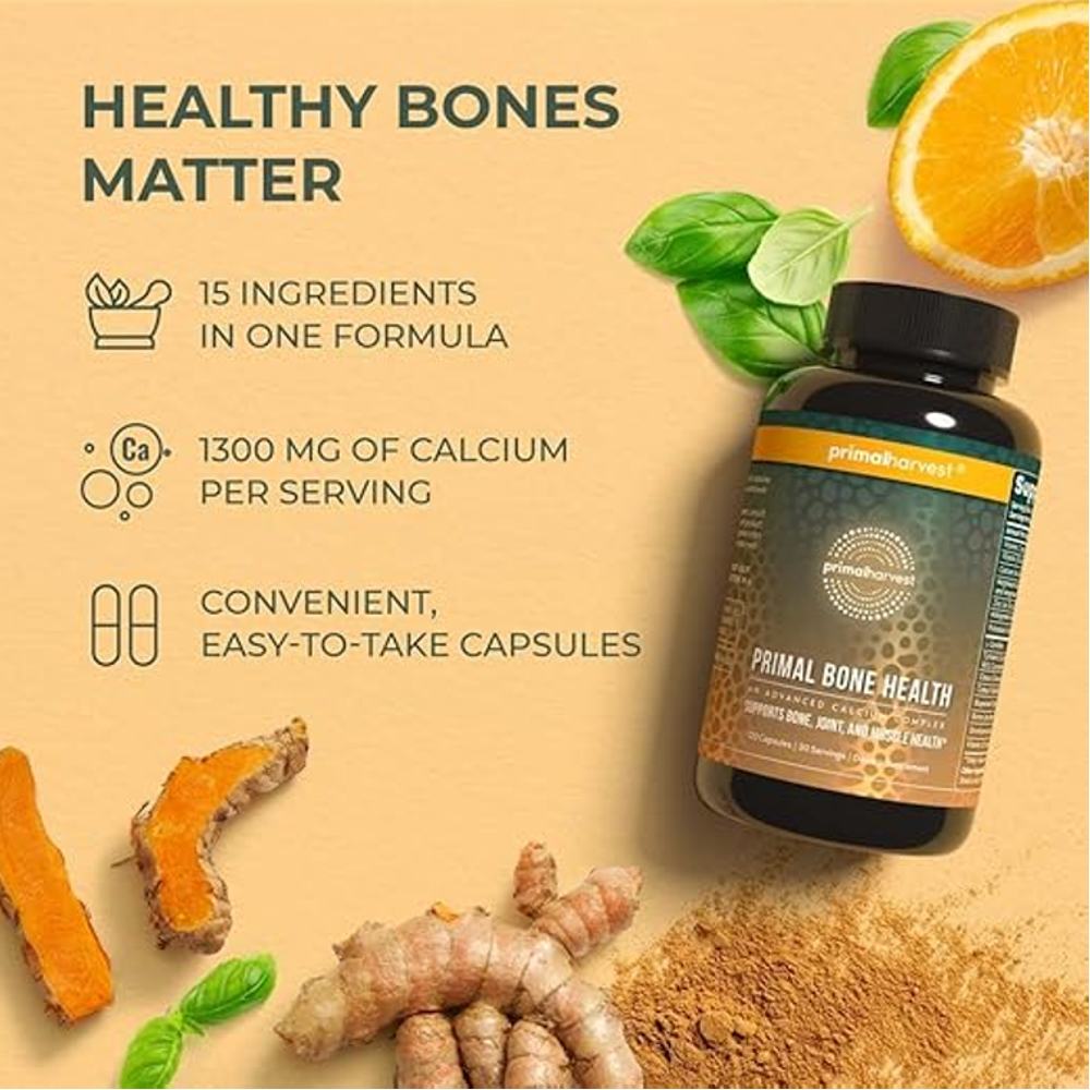 Primal Bone Health – Strong Bones & Joints 60 Capsules