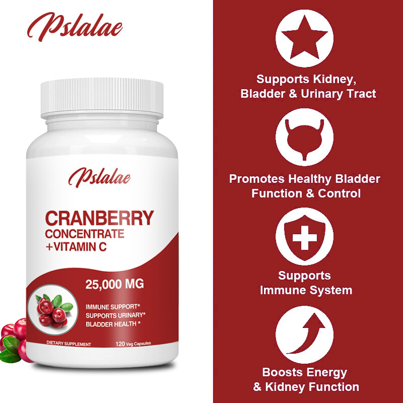Pslalae Cranberry Concentrate + Vitamin C 25000 Mg