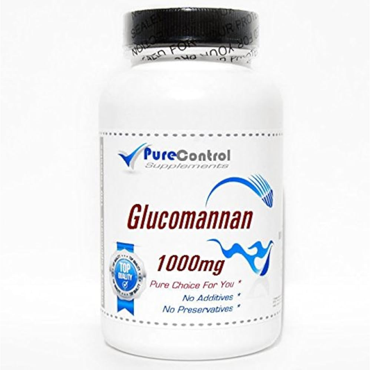 PureControl Supplements Glucomannan 1000mg capsules