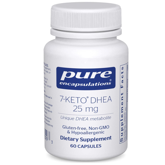 Pure Encapsulations 7 Keto Dhea 25mg Capsules
