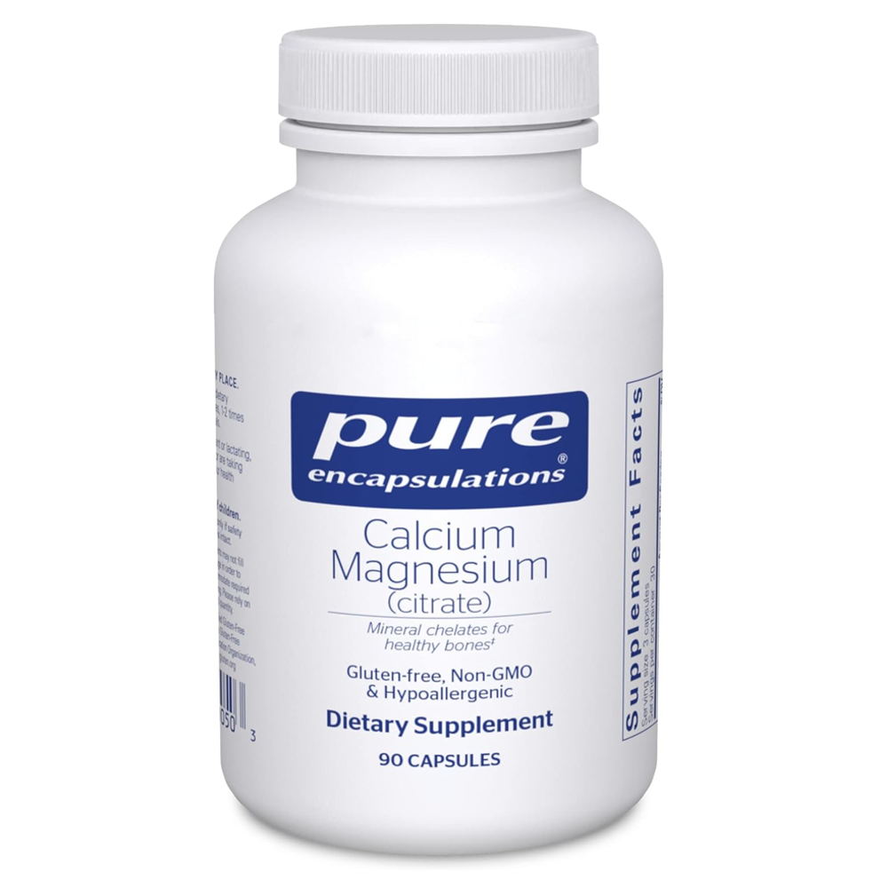 Pure Encapsulations Calcium Magnesium (Citrate) Capsules