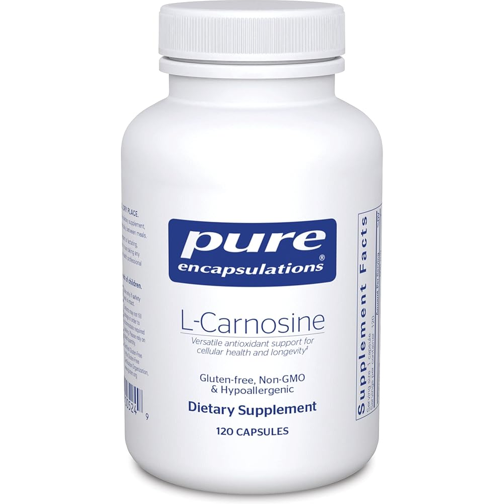 Pure Encapsulations L-Carnosine – Antioxidant & Cellular Health Support