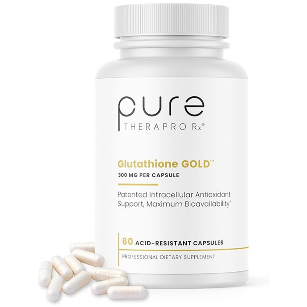 Pure Therapro Rx Glutathione Gold™ 300mg – 60 Capsules