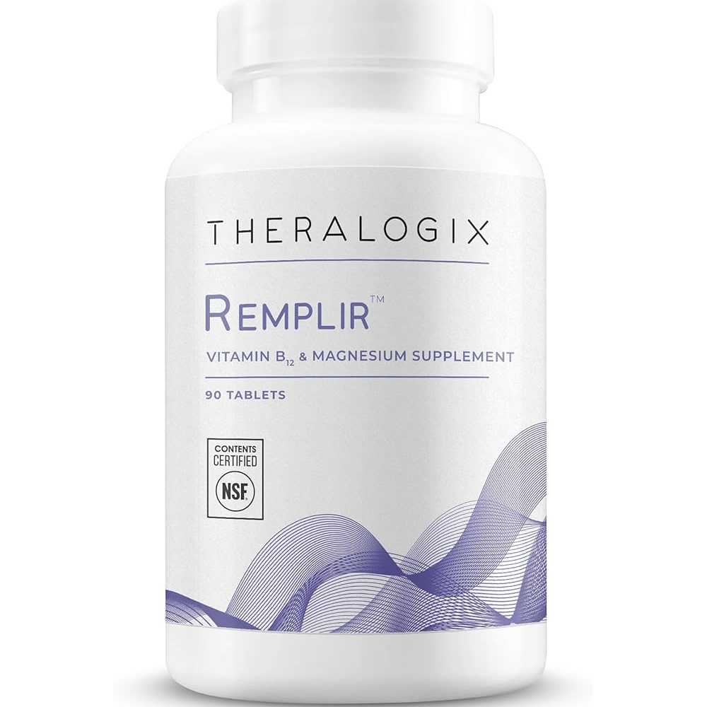 Theralogix Remplir – Vitamin B12 and Magnesium for Energy & Wellness