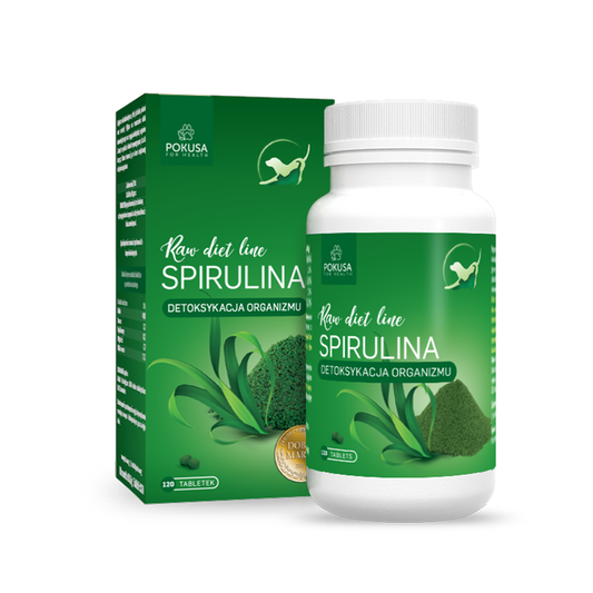 Rawdietline Spirulina Capsules