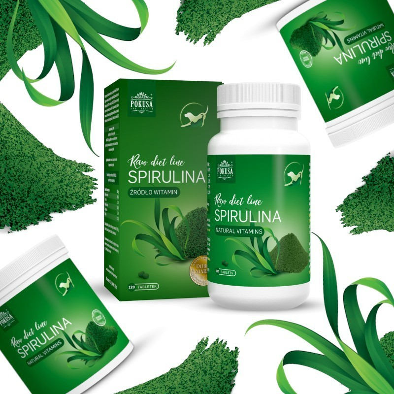 Rawdietline Spirulina Capsules