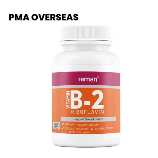 Reman Vitamin B2 Riboflavin Capsules