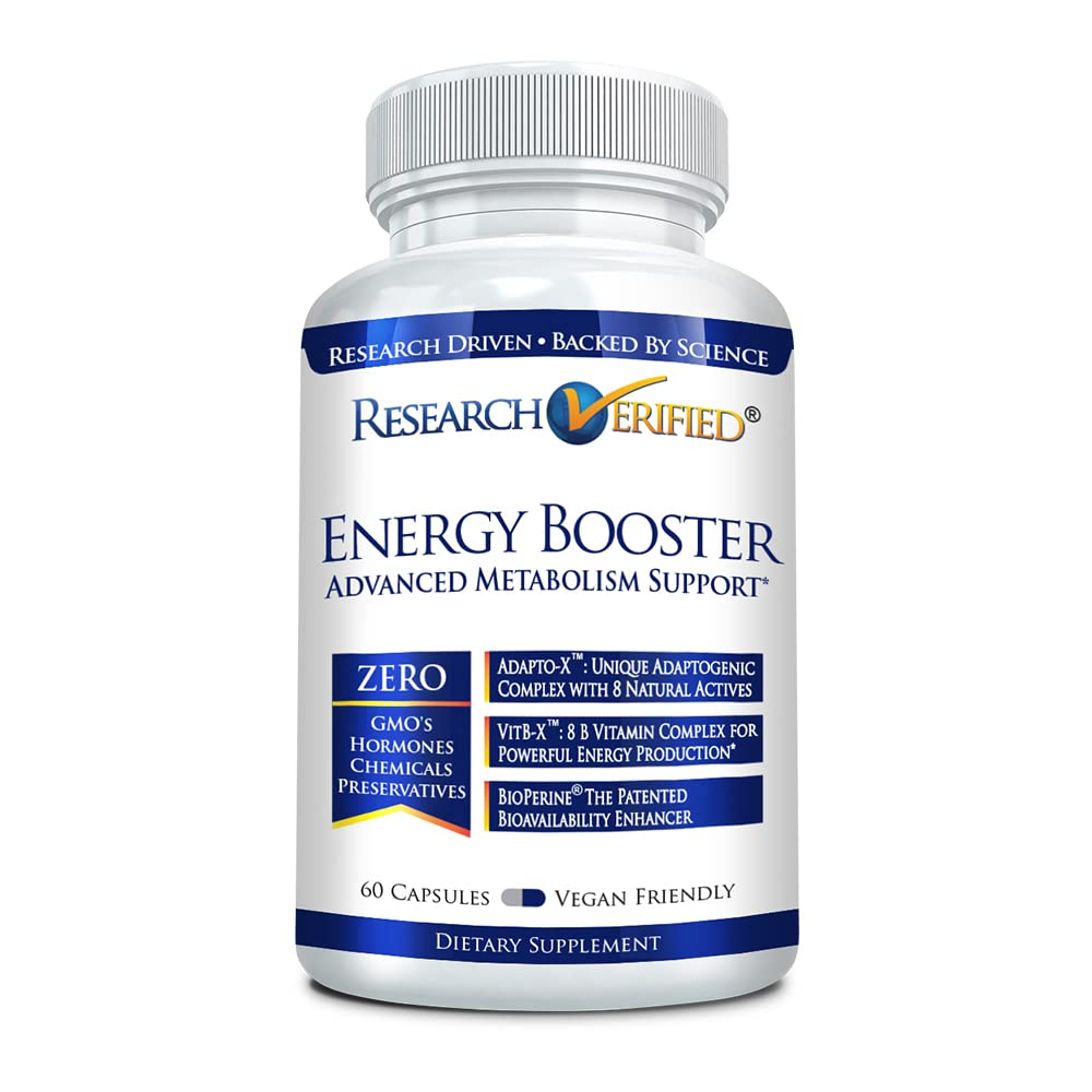 Research Verified Energy Booster | Natural Energy Support |