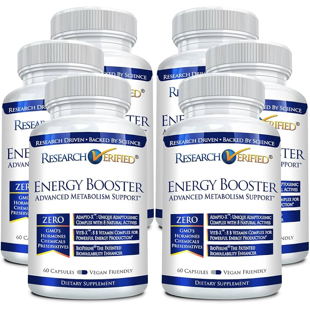 Research Verified Energy Booster | Natural Energy Support |