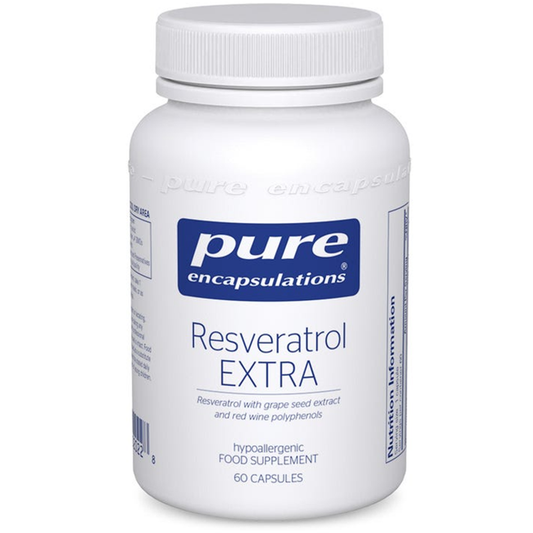 Pure Encapsulations Resveratrol EXTRA – Antioxidant Support 60 Capsules