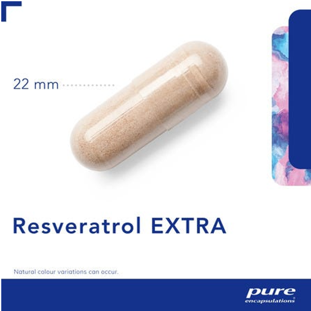 Pure Encapsulations Resveratrol EXTRA – Antioxidant Support 60 Capsules
