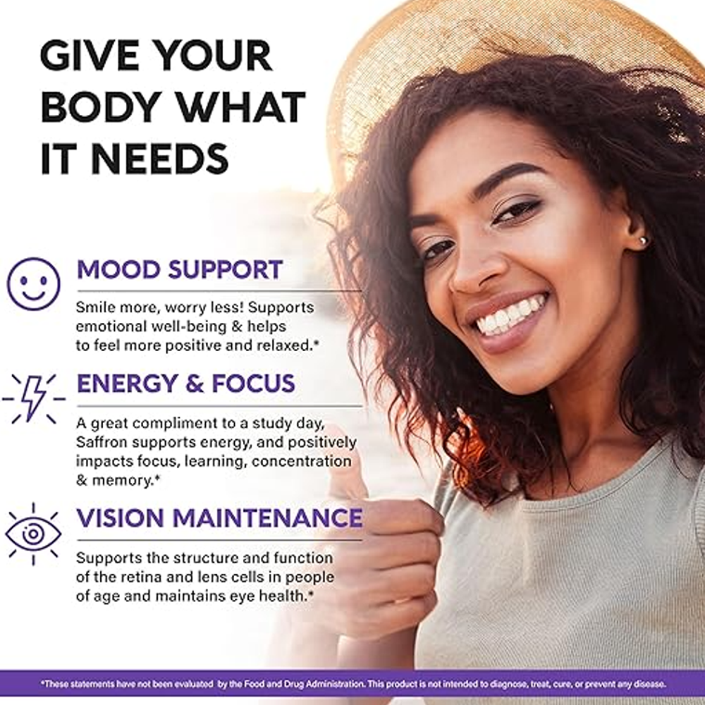 Nutra Harmony Saffron Extract – Mood, Focus & Vision Support