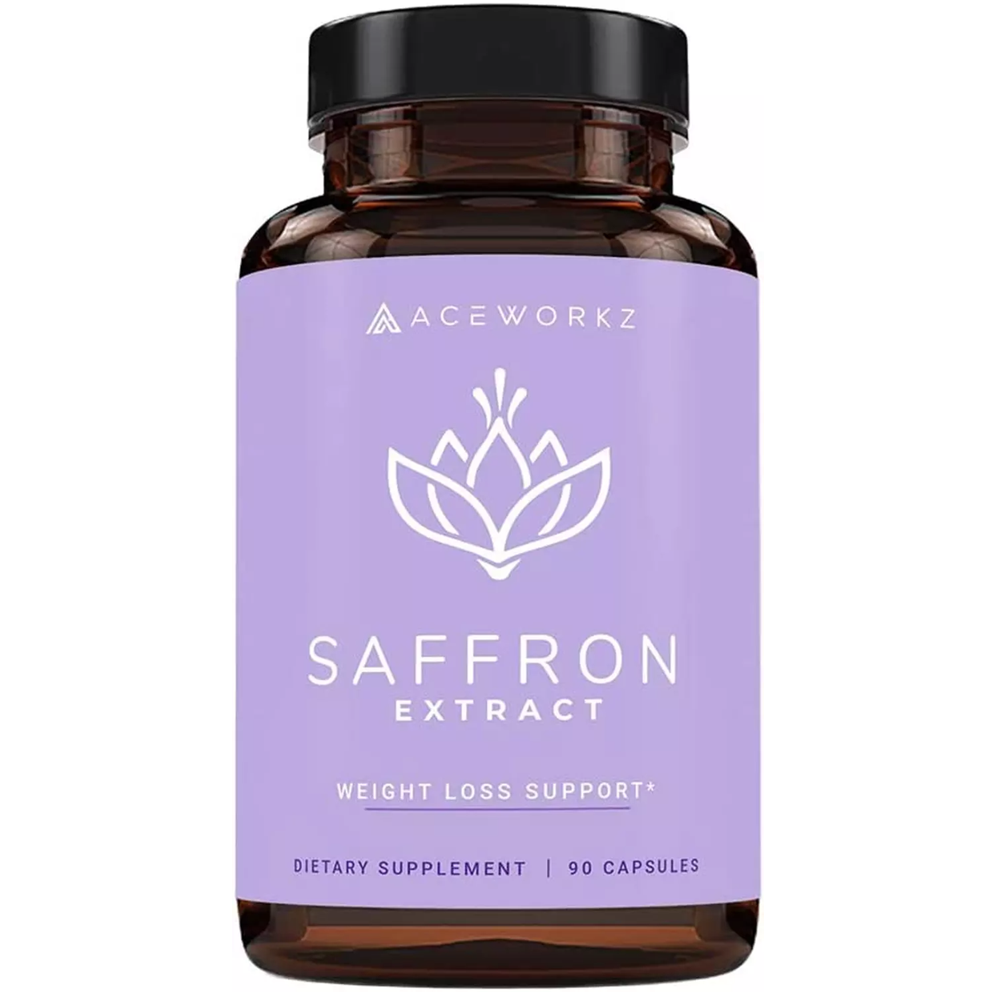 AACEWORKZ Saffron Extract – Natural Weight Loss Control