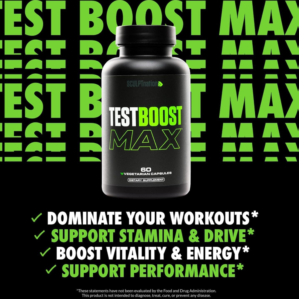 Sculpt Nation Max Testosterone Supplement
