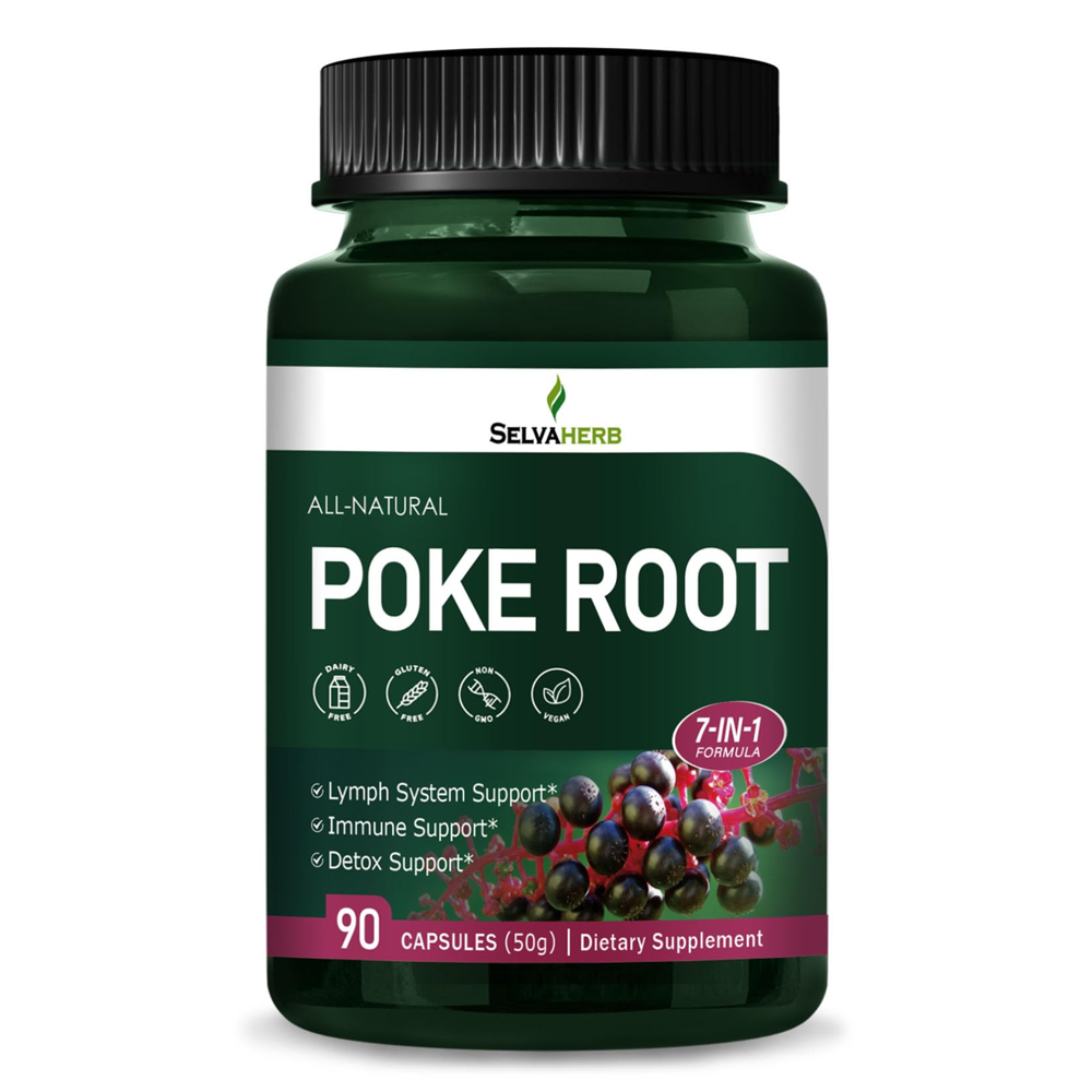 SelvaHerab Poke Root Capsules