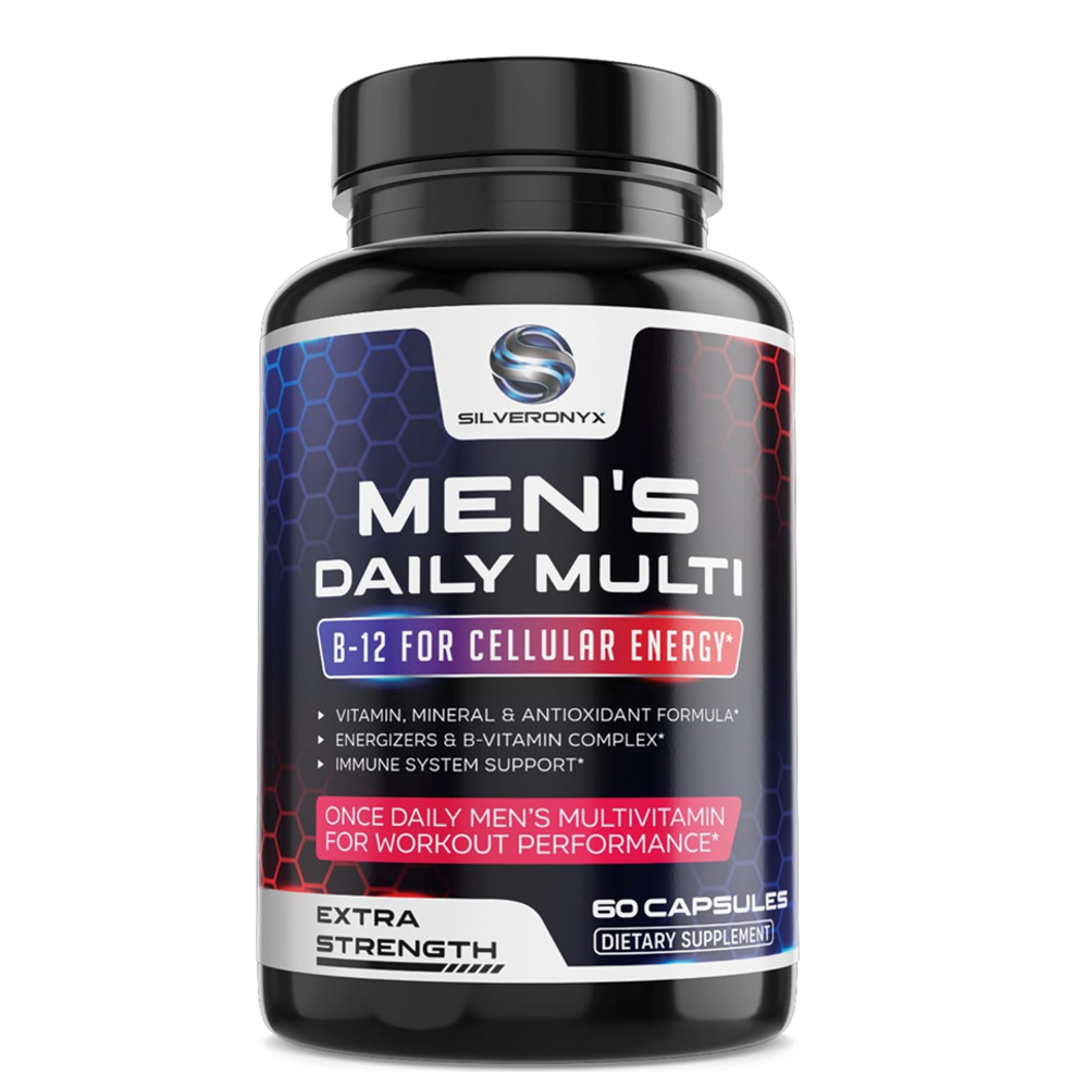 Silveronyx Men's Daily Multivitamin Supplement