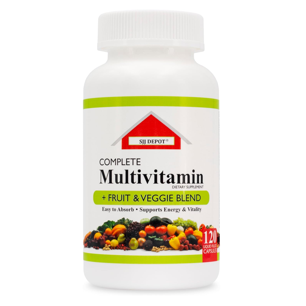 SJJ Depot Multivitamin Fruit Veggie Blend Capsules