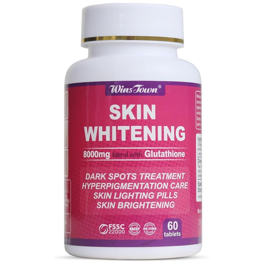 Wins Town Skin Whitening – 8000mg Glutathione Brightening Formula