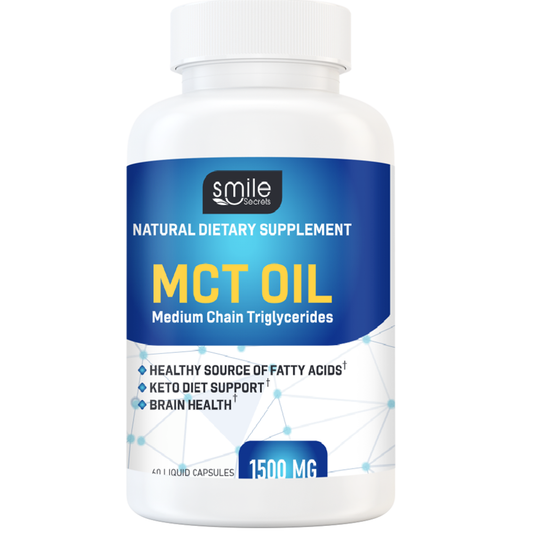 Smile Secrets MCT Oil – Keto & Brain Health Liquid Capsules