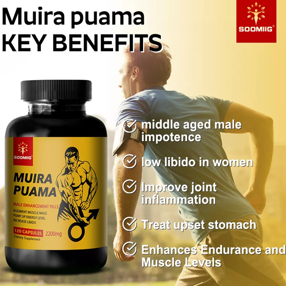 SOOMIIG Muira Puama – Male Performance & Vitality Booster