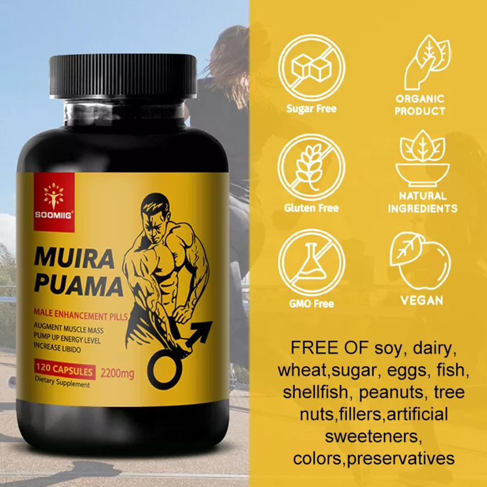 SOOMIIG Muira Puama – Male Performance & Vitality Booster