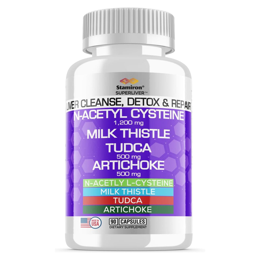 Stamiron Nac 1200Mg Milk Thistle 10000Mg Tudca 500Mg