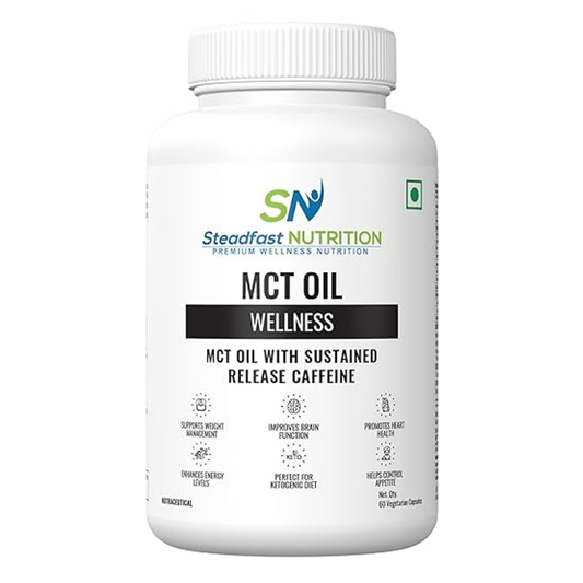 Steadfast Nutrition MCT Oil – Sustained Release Caffeine