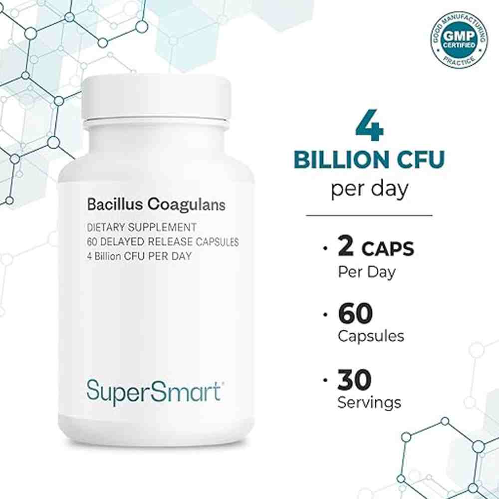 SuperSmart Bacillus Coagulans | 60 Capsules