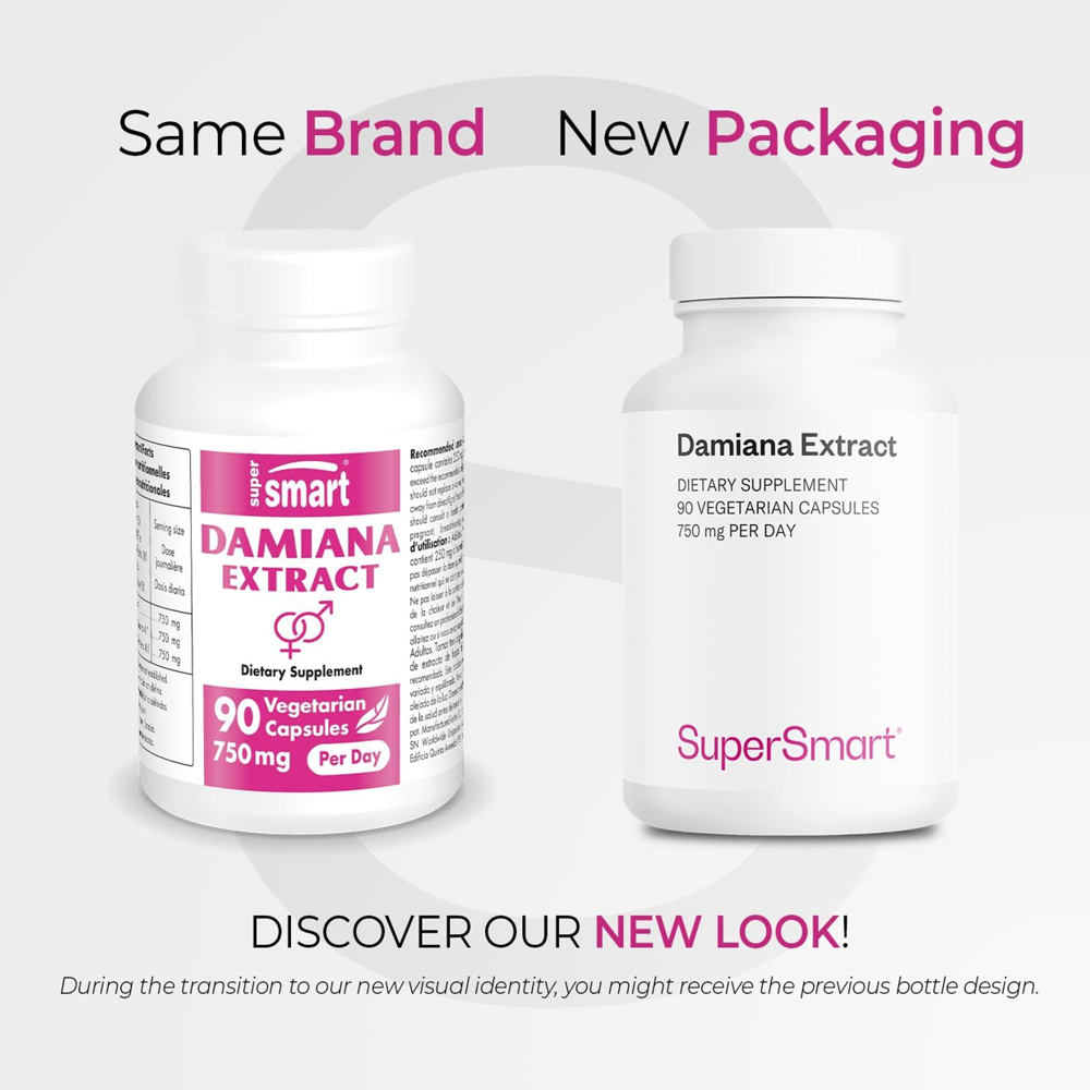 SuperSmart Damiana Extract Capsules