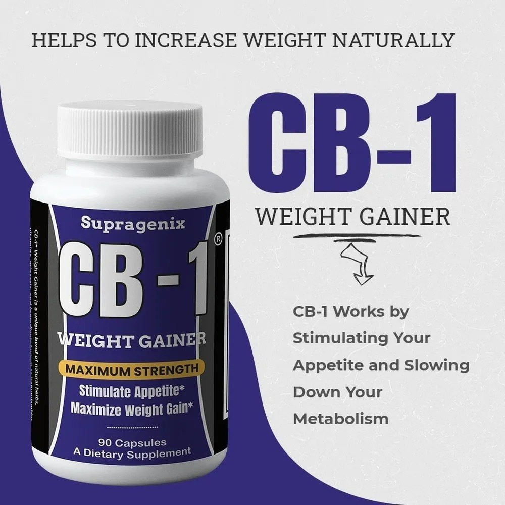 Supragenix CB-1 Weight Gainer Capsules
