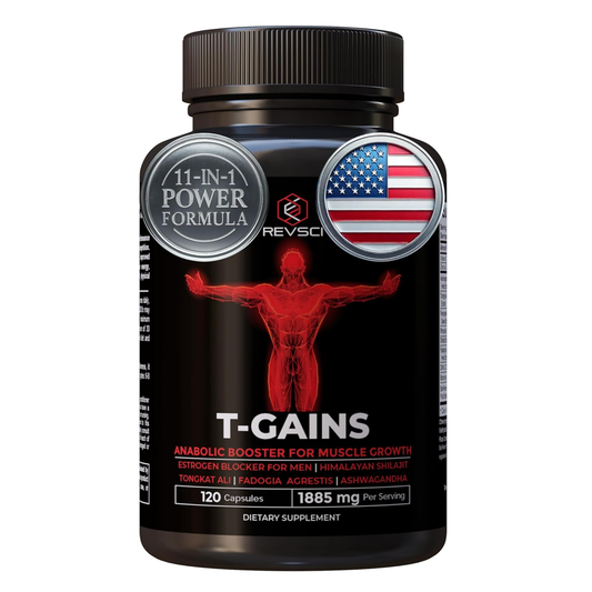 T-Gains Anabolic Muscle Builder Capsules