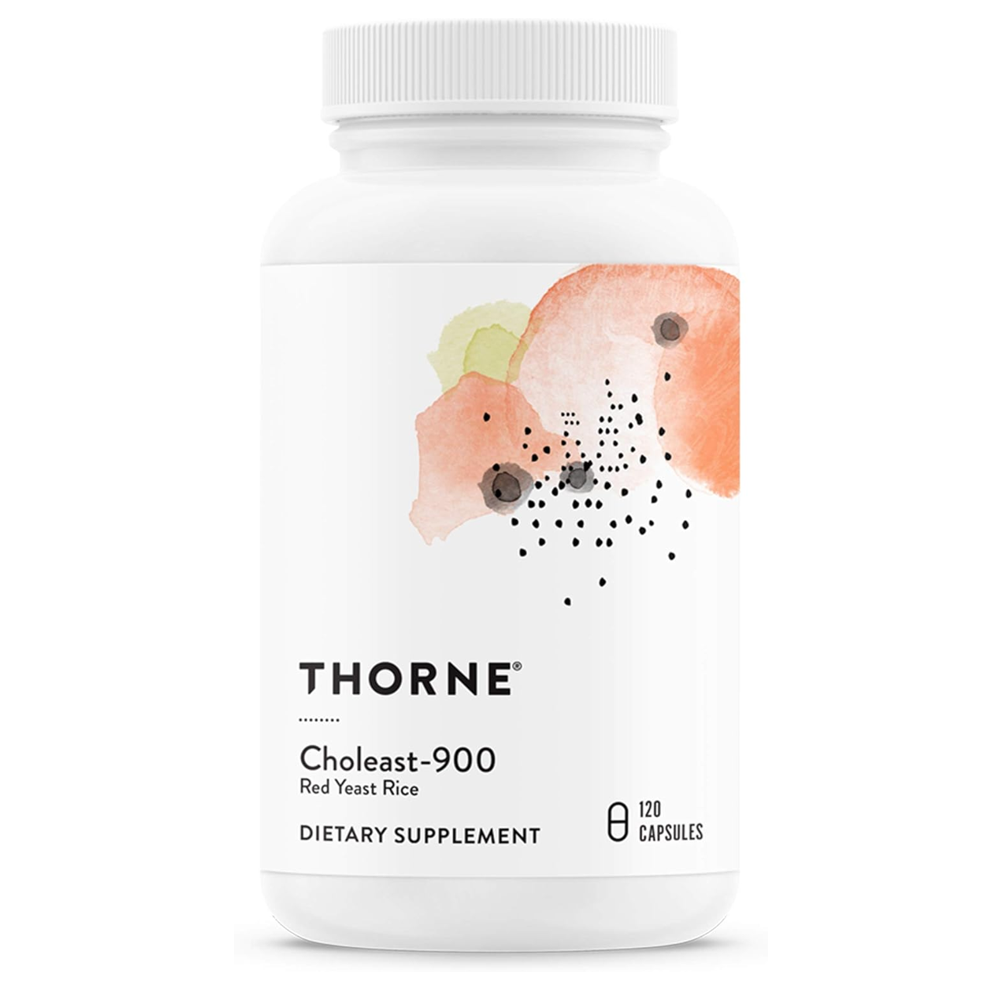 THORNE Choleast-900 - 900 mg Capsules - Red Yeast Rice Extract