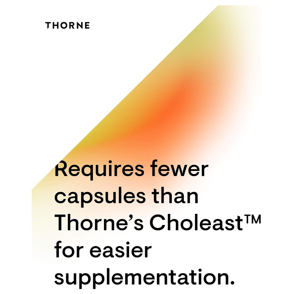 THORNE Choleast-900 - 900 mg Capsules - Red Yeast Rice Extract