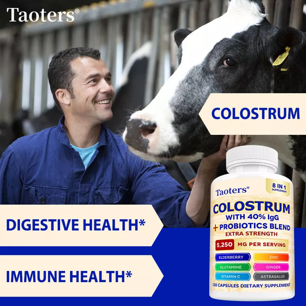 Taoters® Colostrum Probiotics – Immune & Gut Health Support