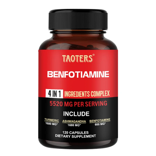 Taoters Benfotiamine Curcumin 140 Mg Capsules
